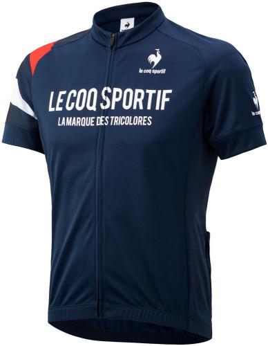 セール】Le coq sportif ルコックスポルティフNVY半袖ジャージQCMTJA51